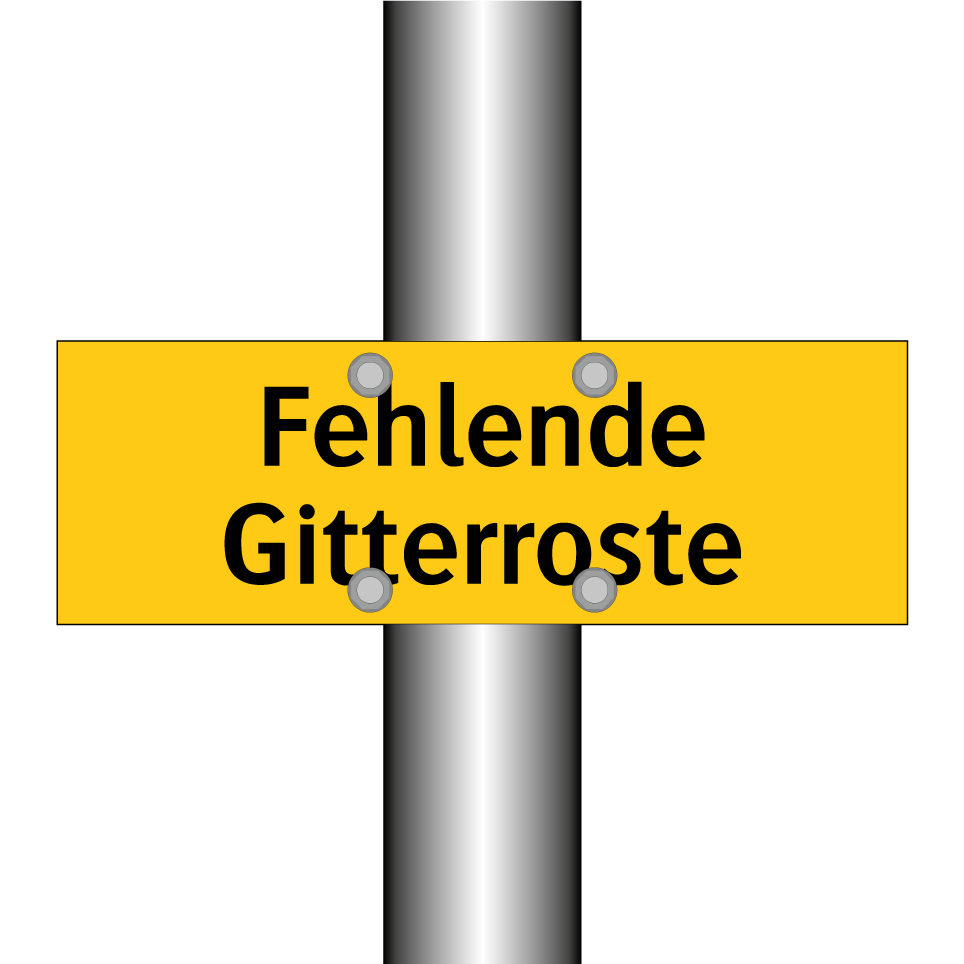 Fehlende Gitterroste