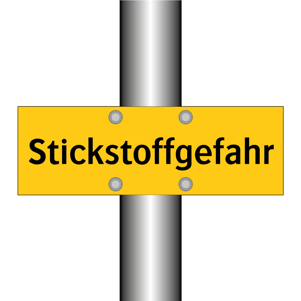 Stickstoffgefahr