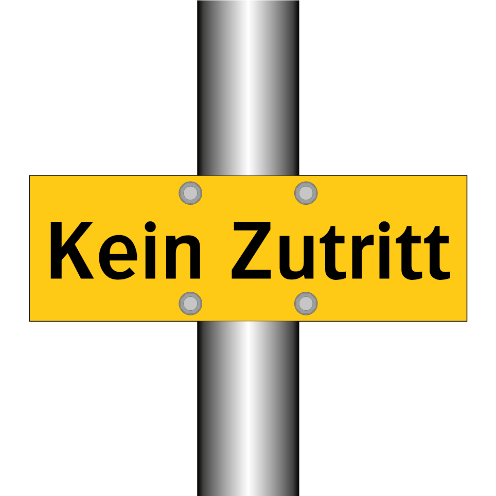 Kein Zutritt