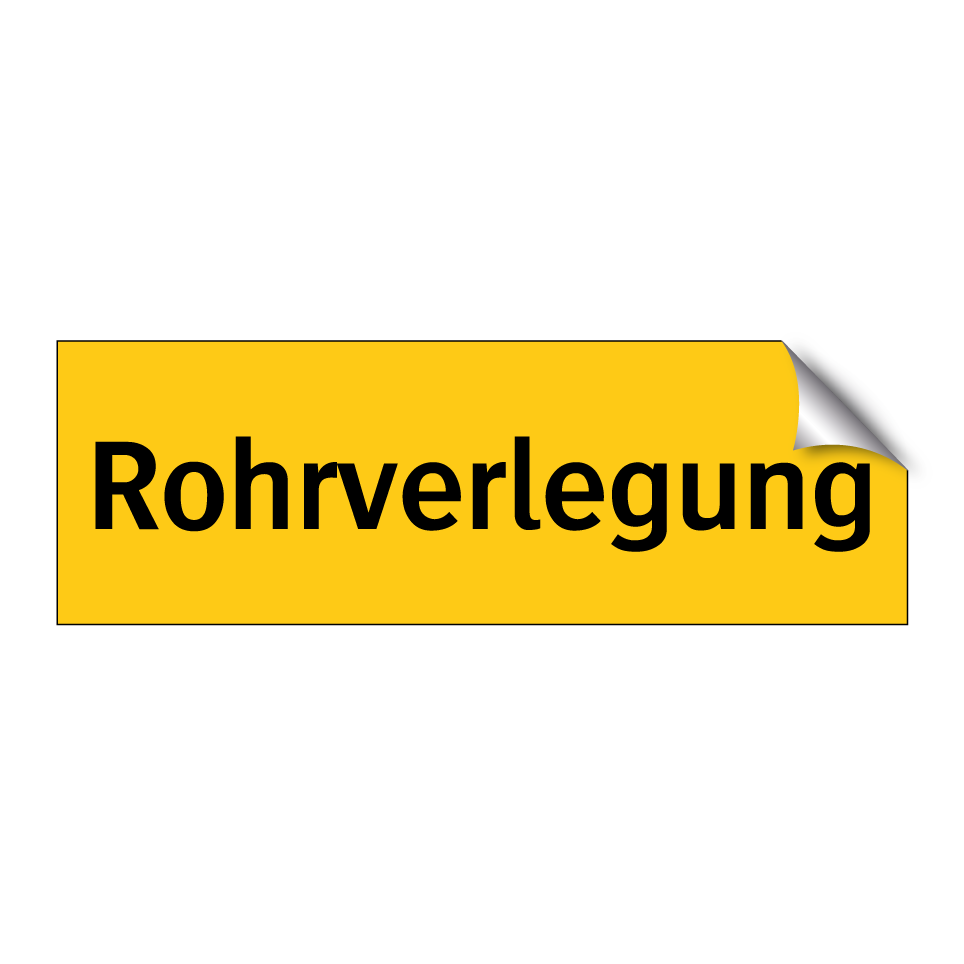 Rohrverlegung