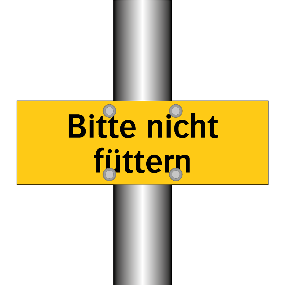 Bitte nicht füttern