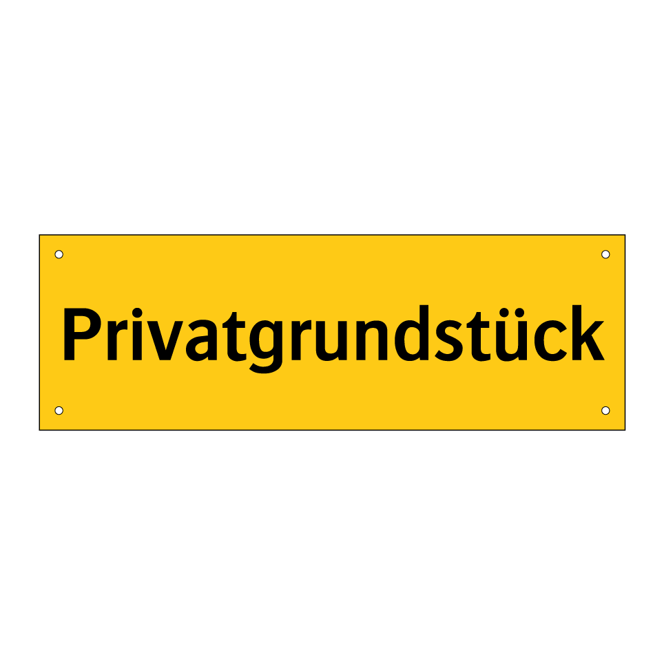 Privatgrundstück