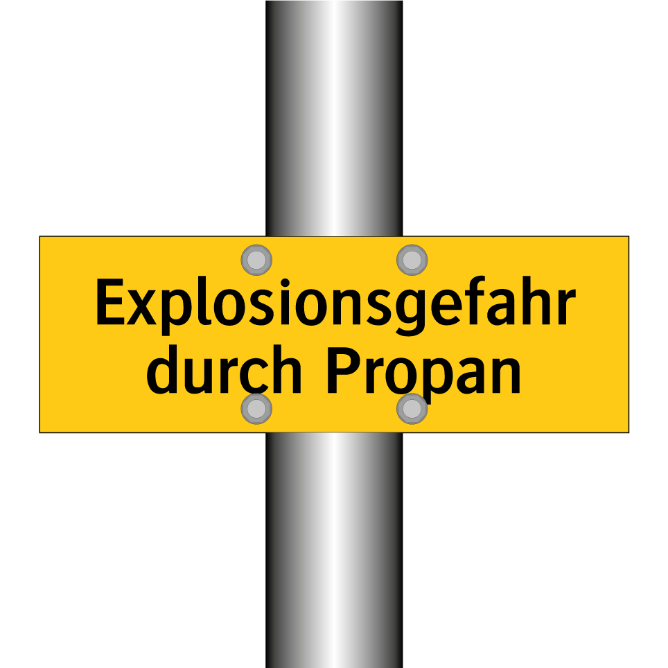 Explosionsgefahr durch Propan