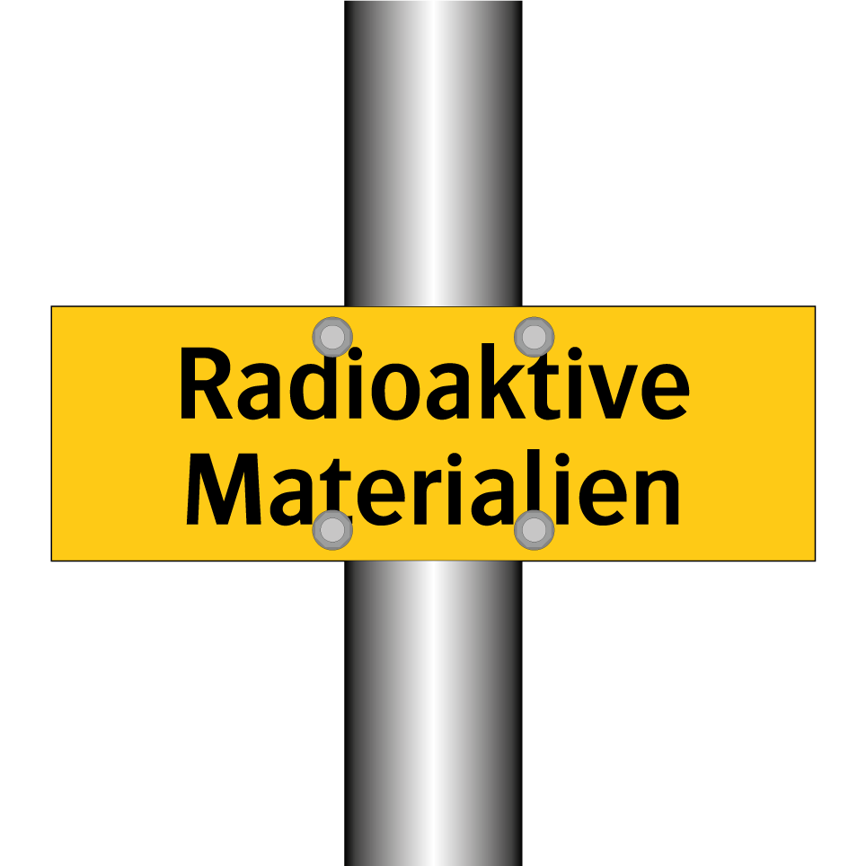 Radioaktive Materialien