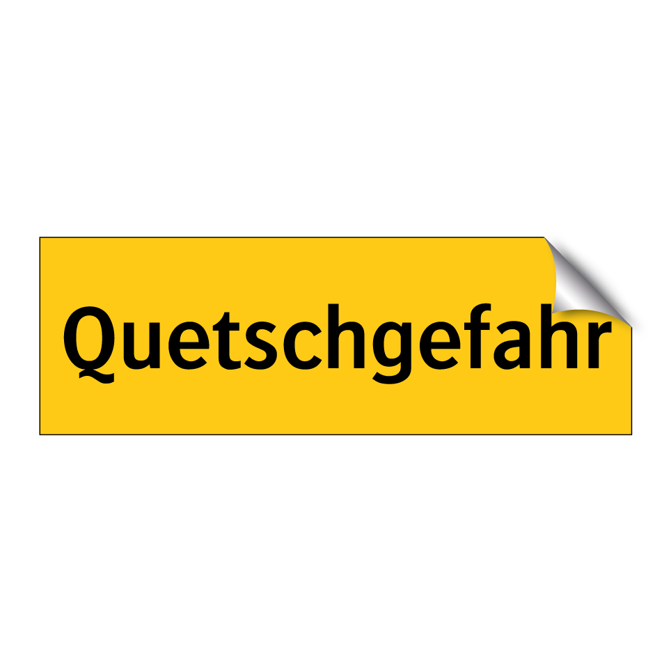 Quetschgefahr