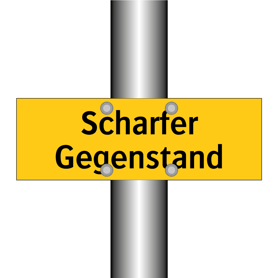 Scharfer Gegenstand