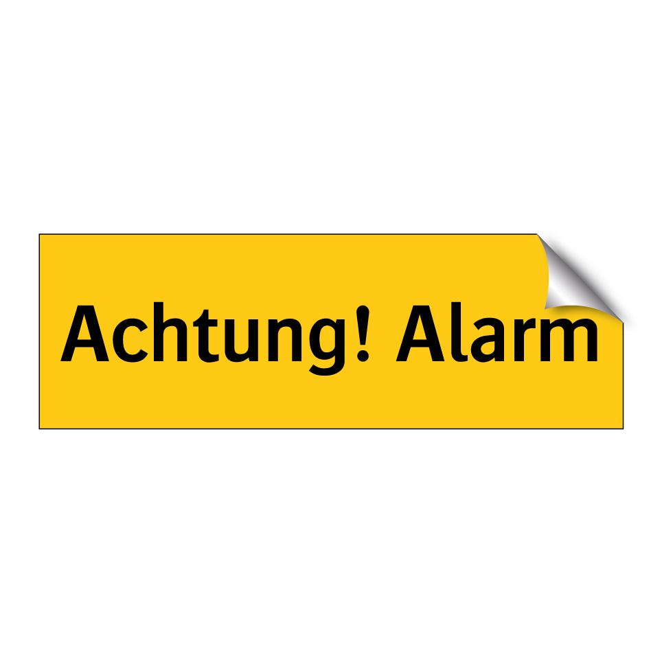 Achtung! Alarm