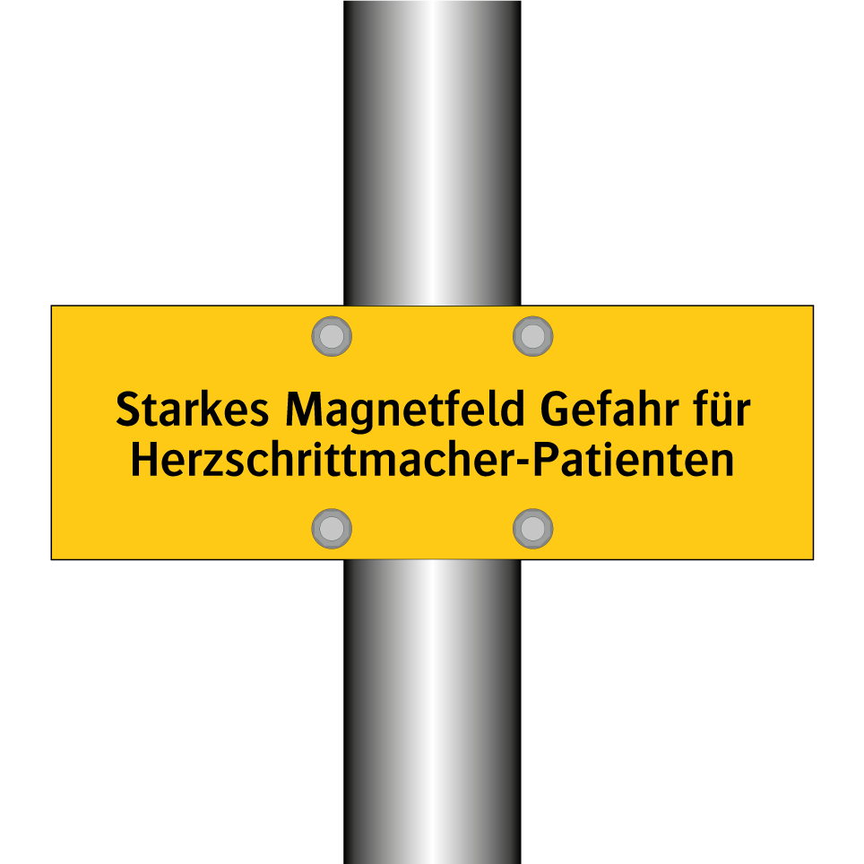 Starkes Magnetfeld Gefahr für Herzschrittmacher-Patienten