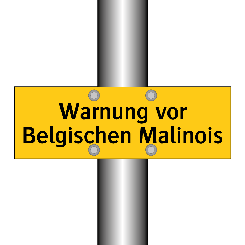 Warnung vor Belgischen Malinois