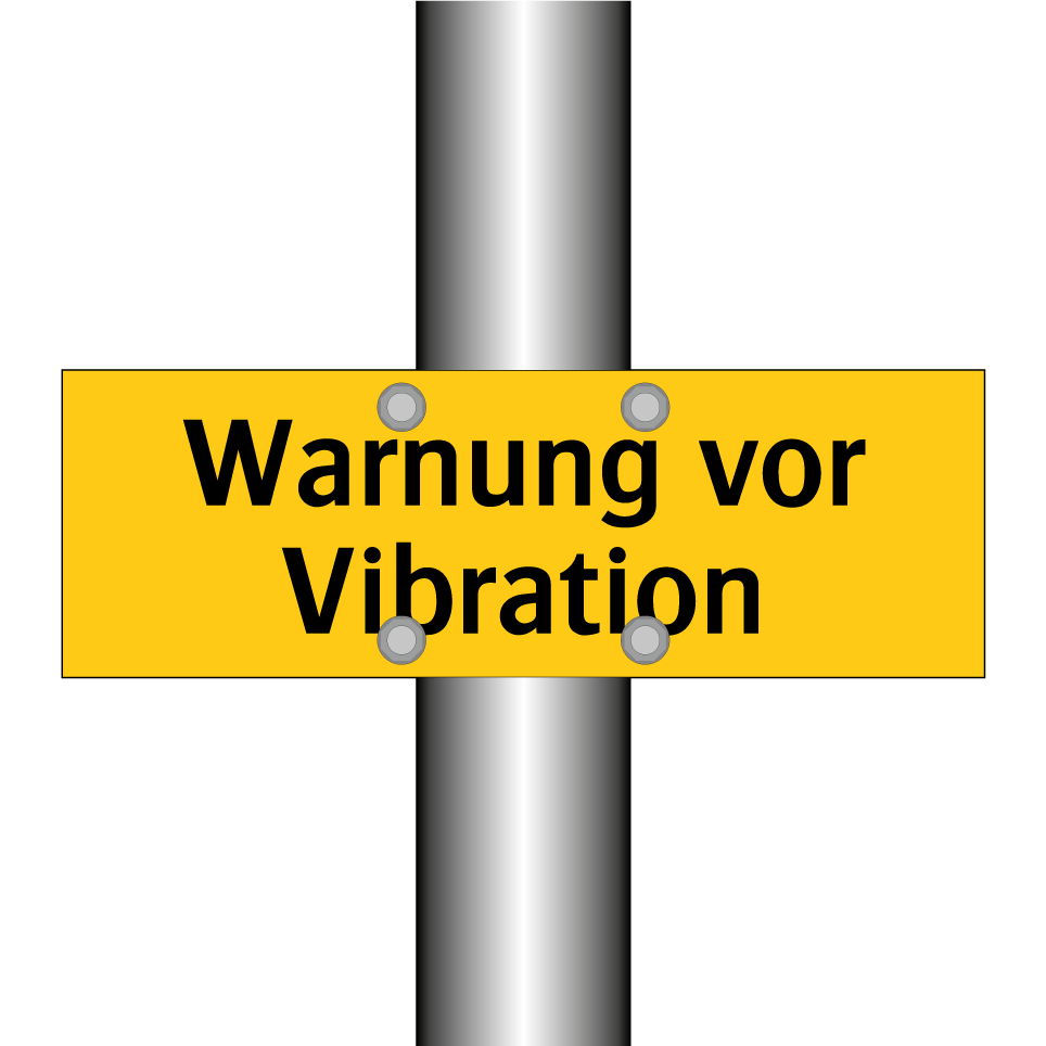 Warnung vor Vibration