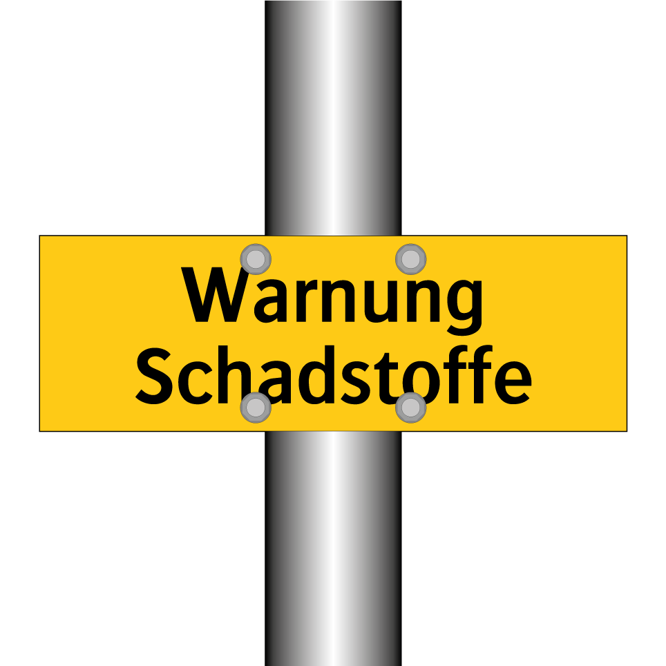 Warnung Schadstoffe