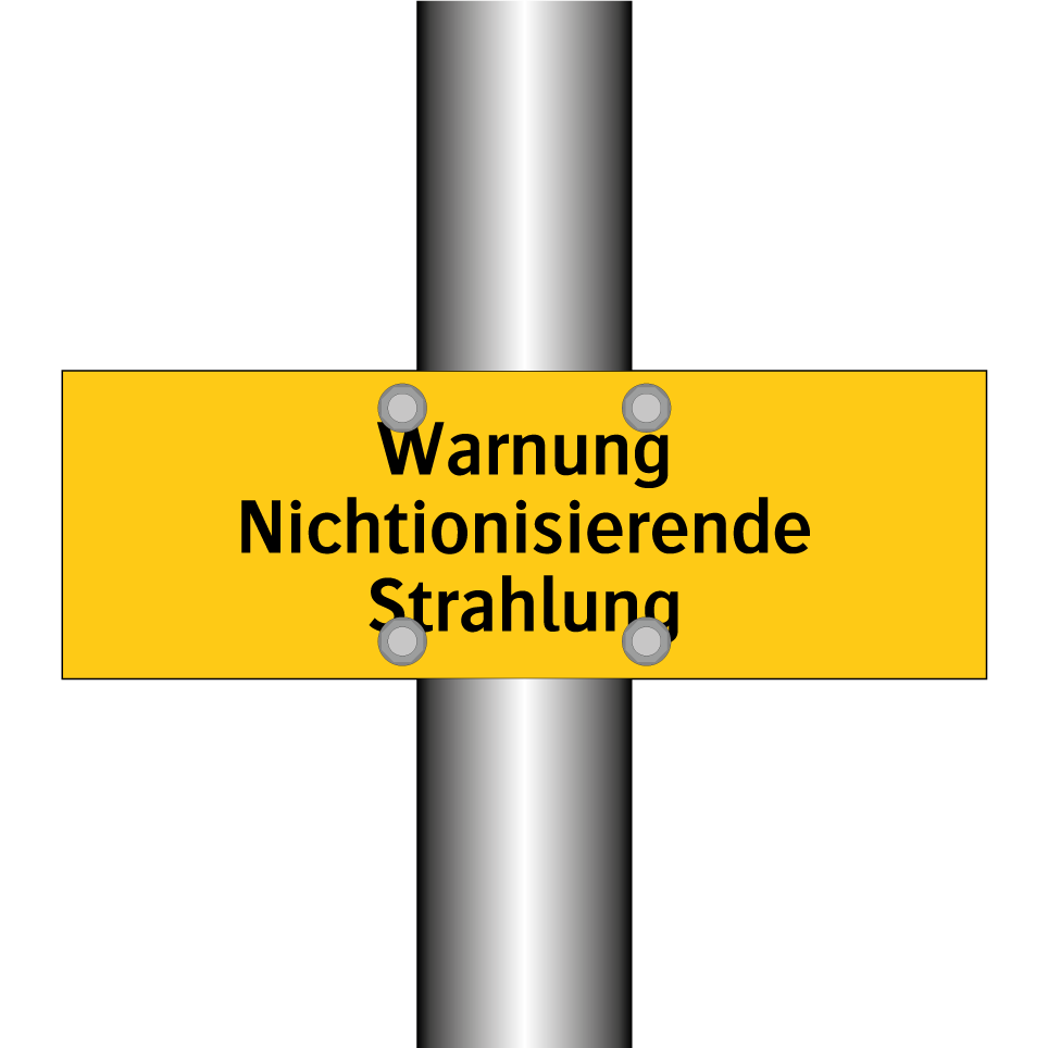 Warnung Nichtionisierende Strahlung