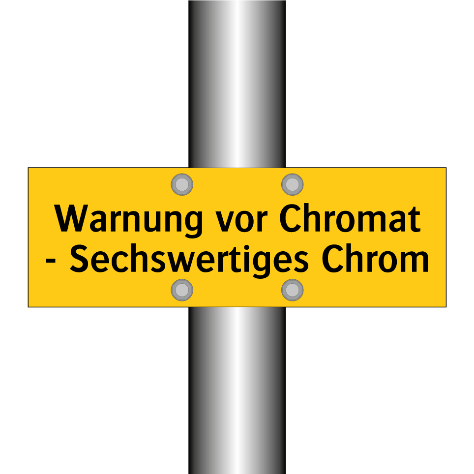 Warnung vor Chromat - Sechswertiges Chrom