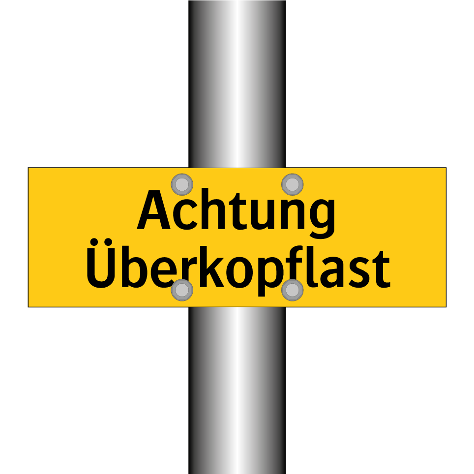 Achtung Überkopflast