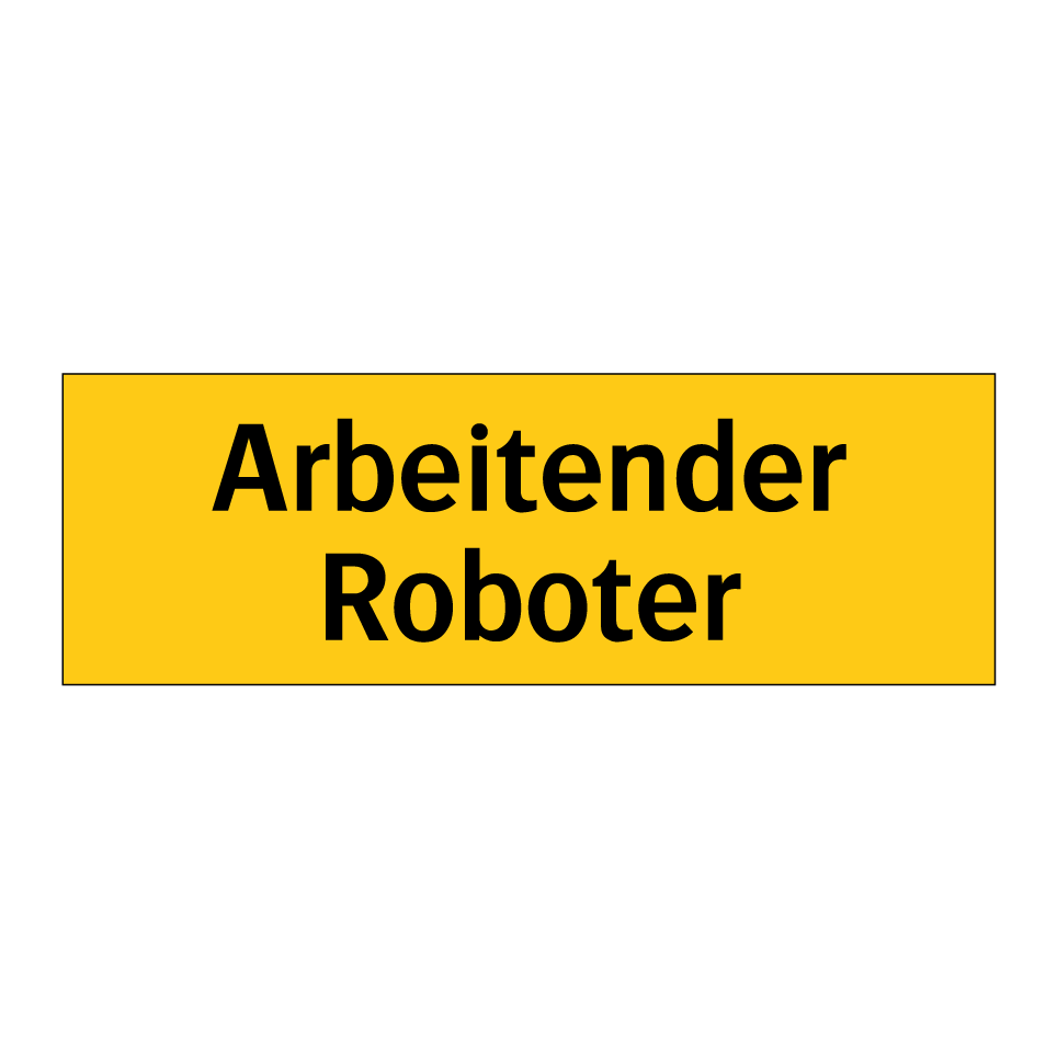 Arbeitender Roboter