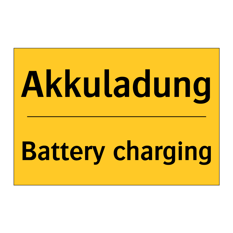 Akkuladung - Battery charging