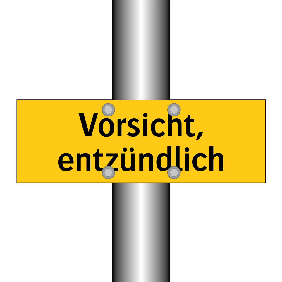 Vorsicht, entzündlich