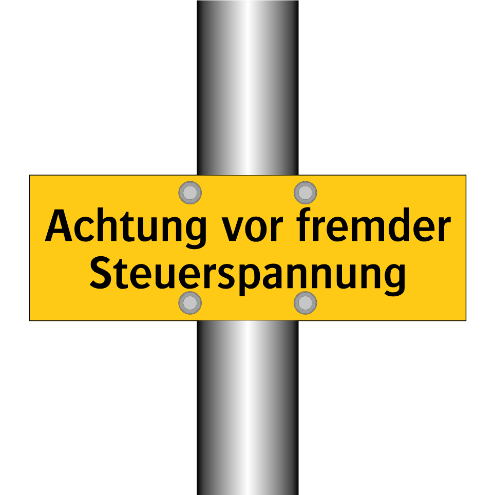 Achtung vor fremder Steuerspannung