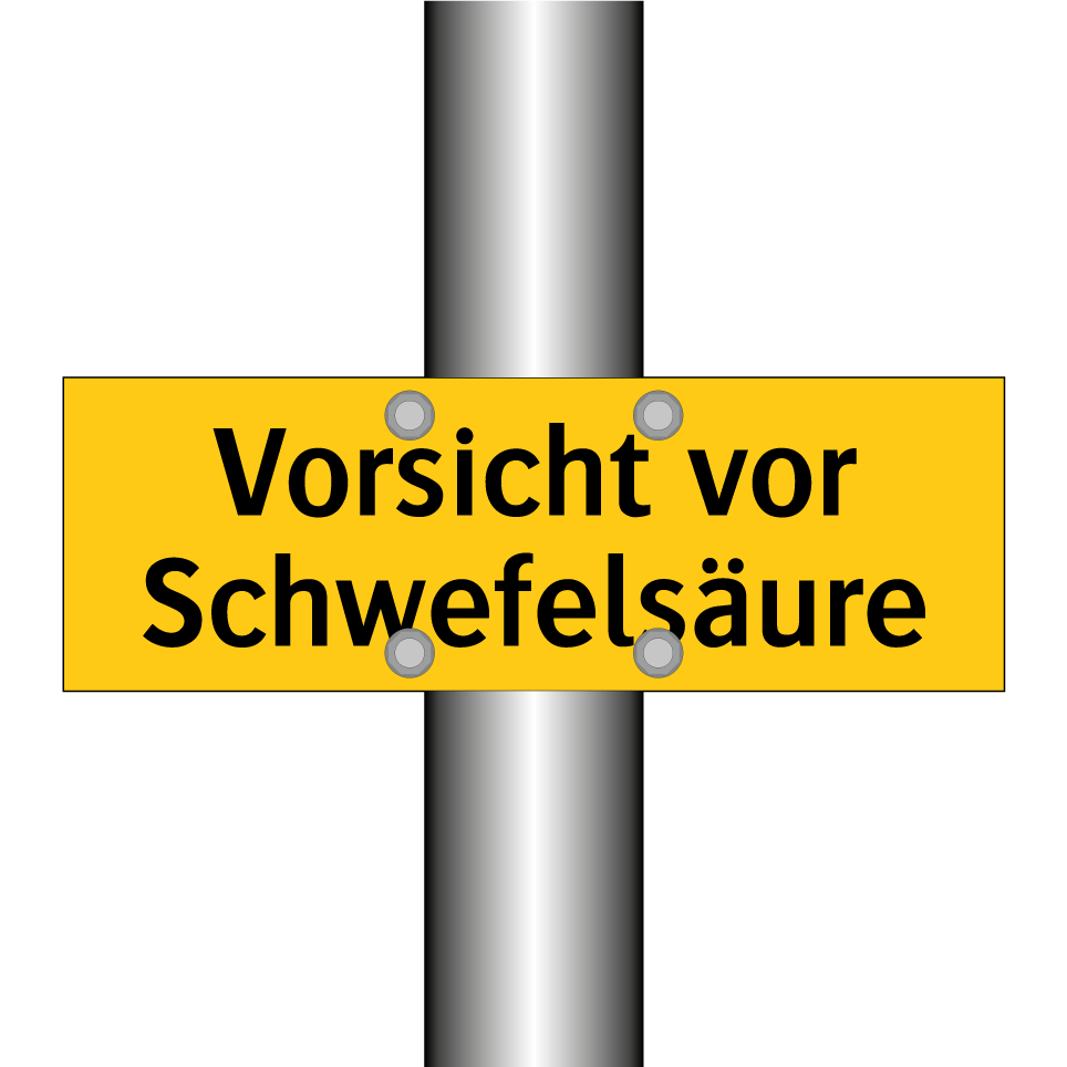 Vorsicht vor Schwefelsäure