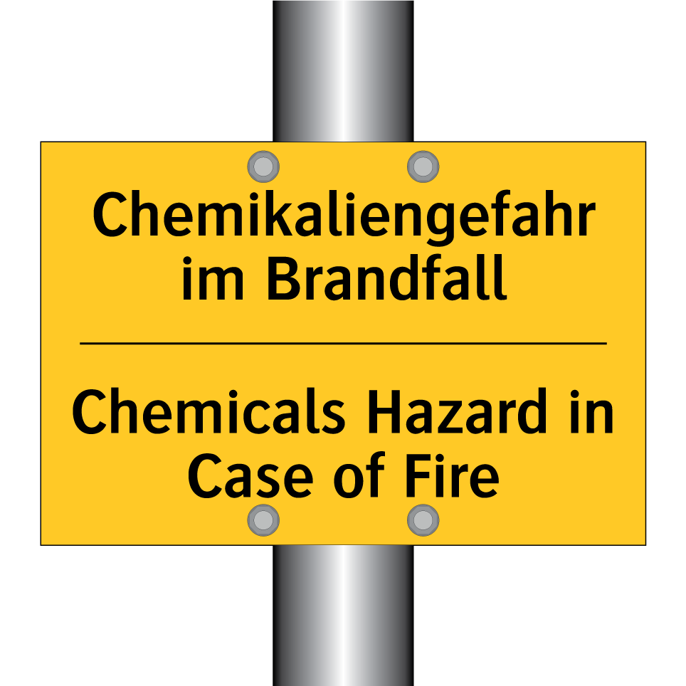 Chemikaliengefahr im Brandfall - Chemicals Hazard in Case of Fire/.../