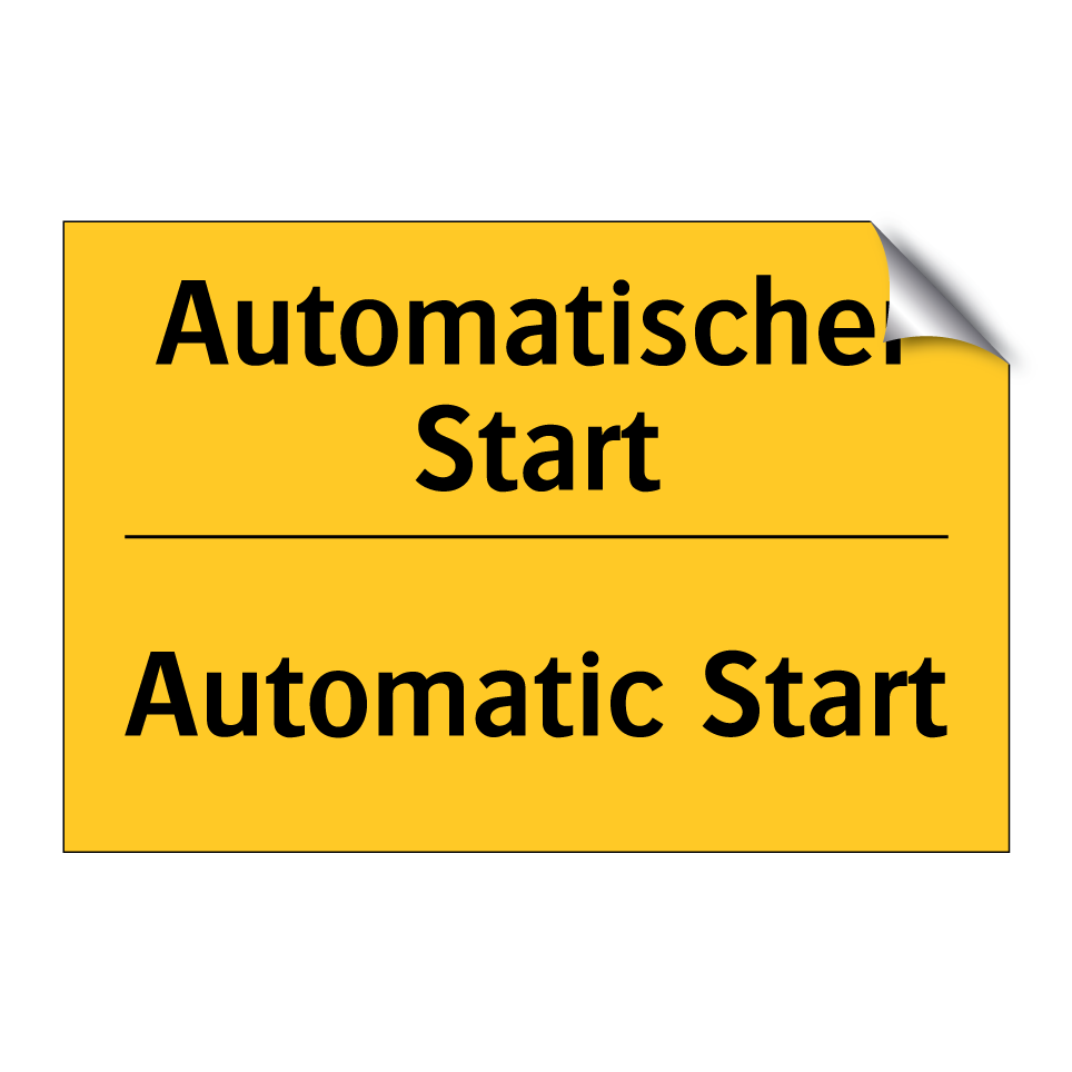 Automatischer Start - Automatic Start