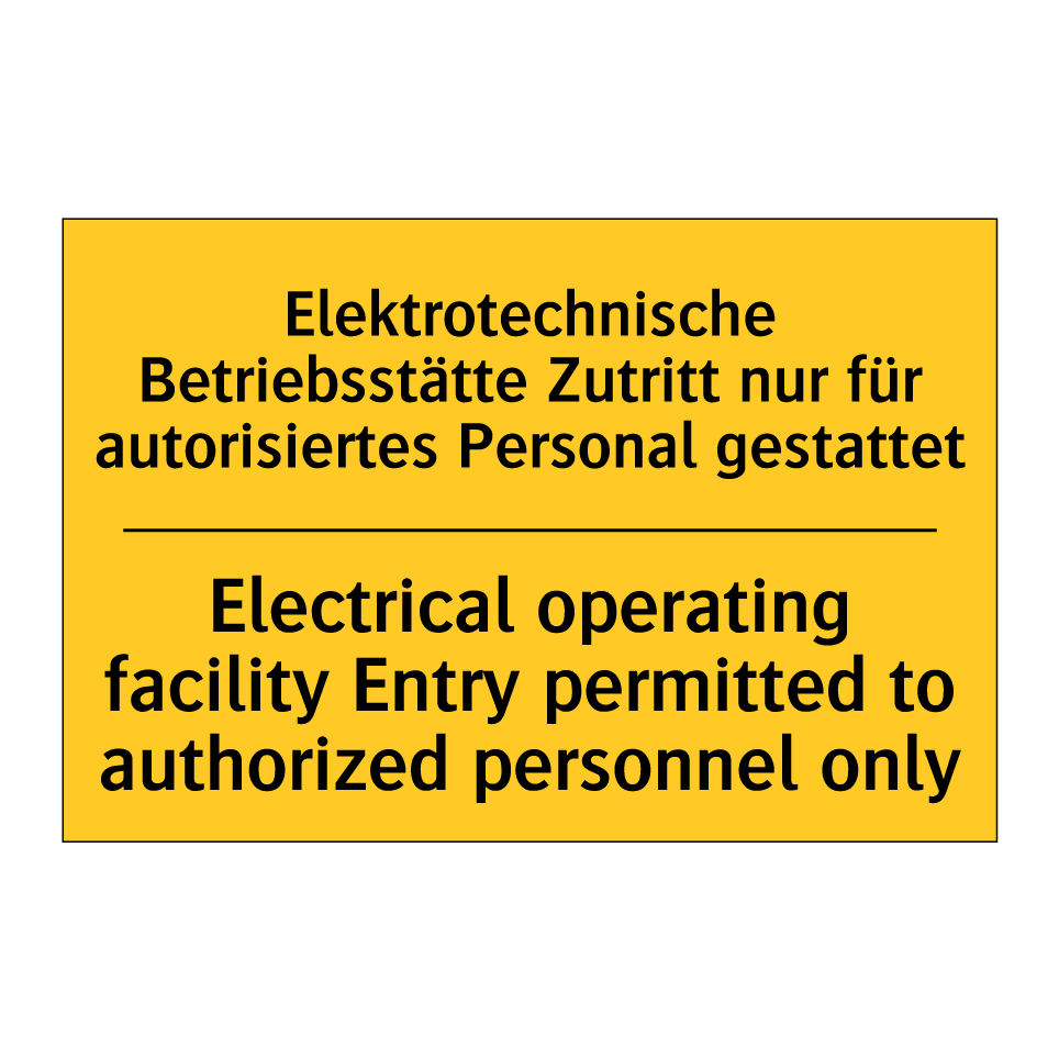 Elektrotechnische Betriebsstätte /.../ - Electrical operating facility /.../