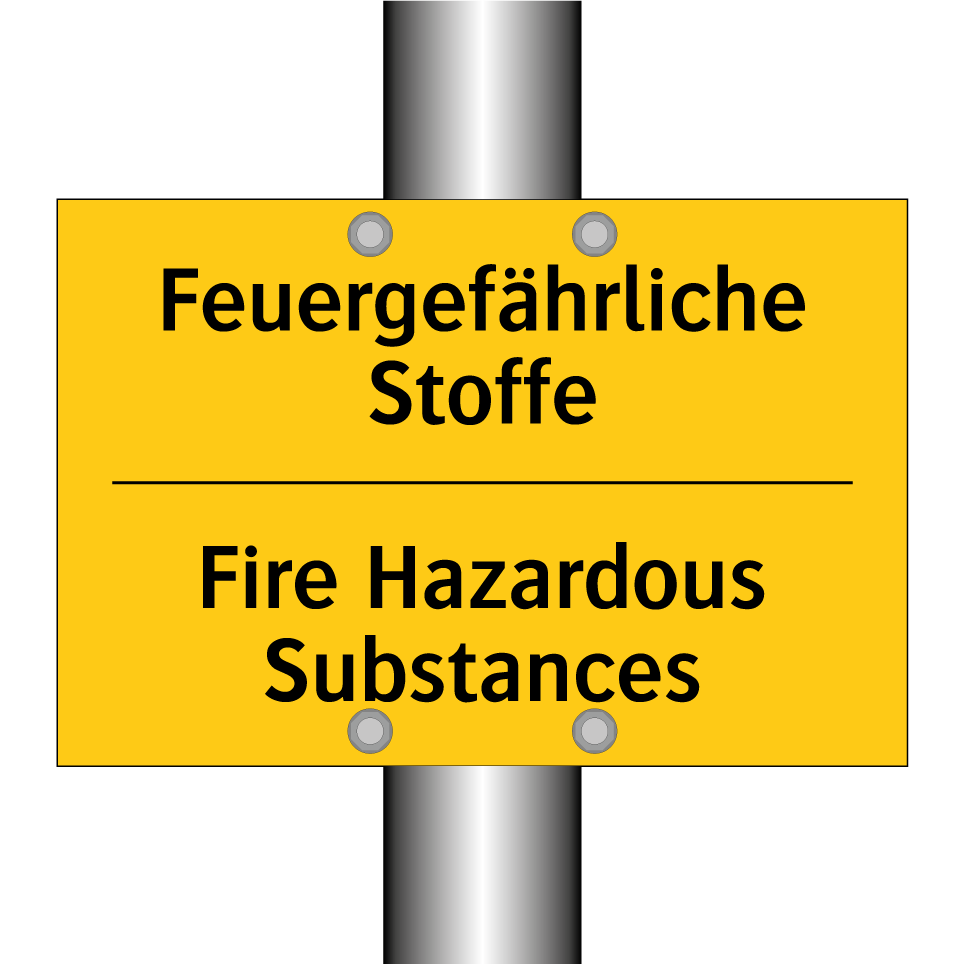 Feuergefährliche Stoffe - Fire Hazardous Substances
