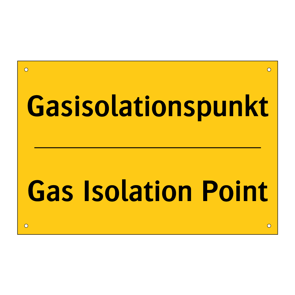 Gasisolationspunkt - Gas Isolation Point