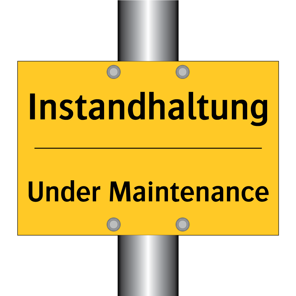 Instandhaltung - Under Maintenance