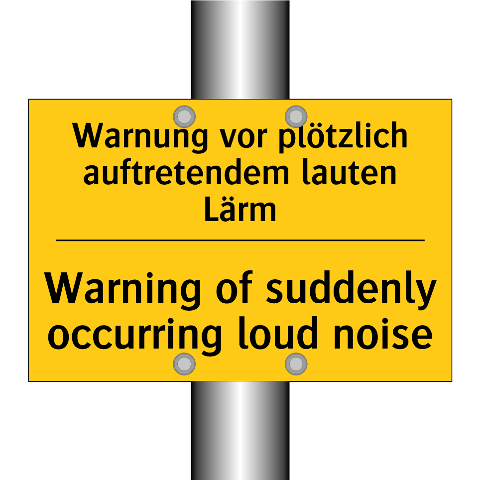 Warnung vor plötzlich auftretendem /.../ - Warning of suddenly occurring /.../
