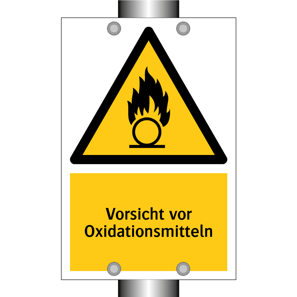 Vorsicht vor Oxidationsmitteln