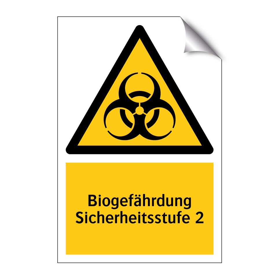 Biogefährdung Sicherheitsstufe 2