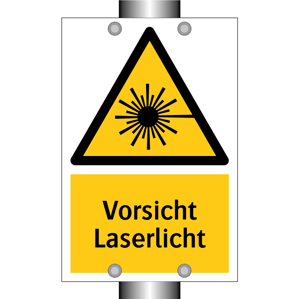 Vorsicht Laserlicht