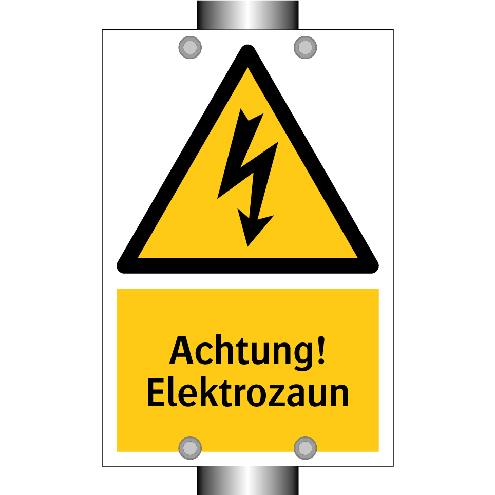 Achtung! Elektrozaun