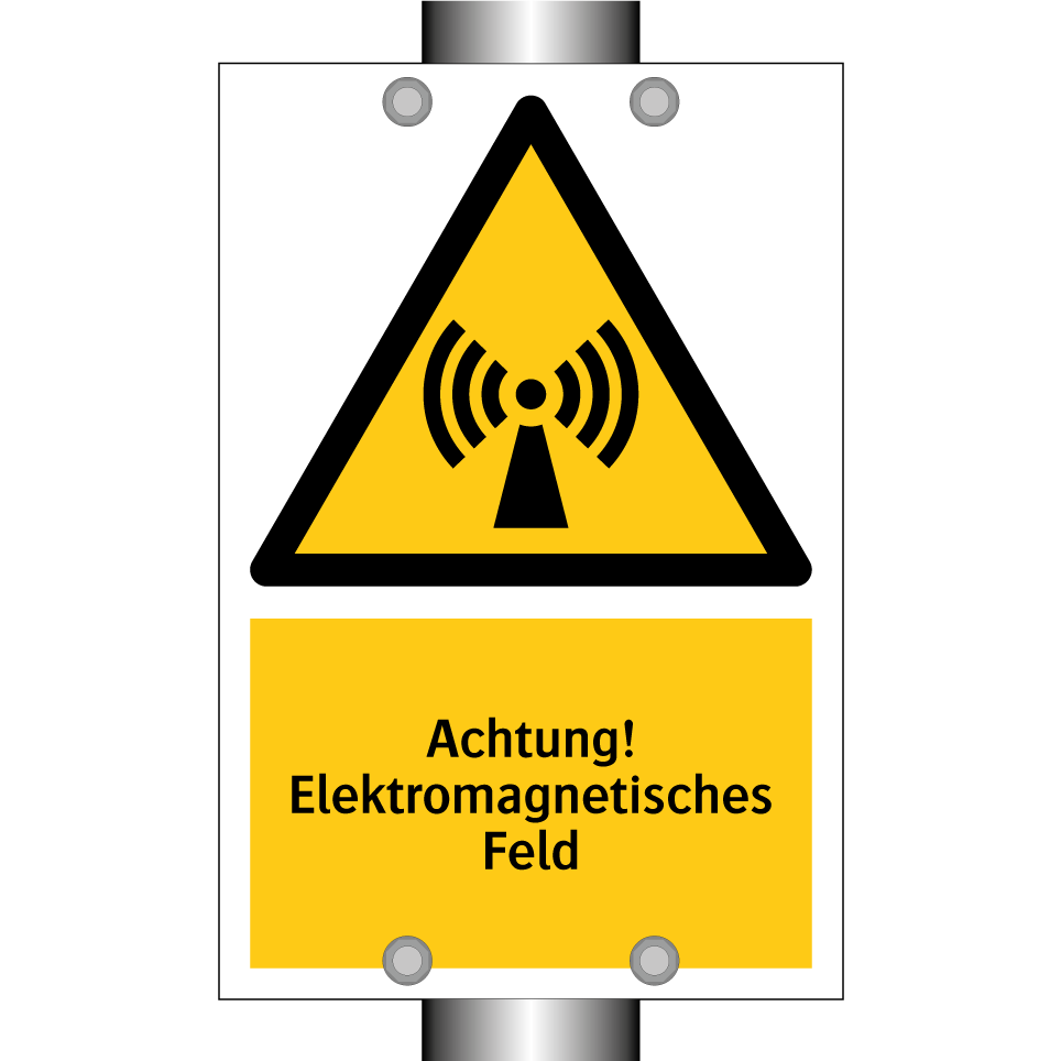 Achtung! Elektromagnetisches Feld