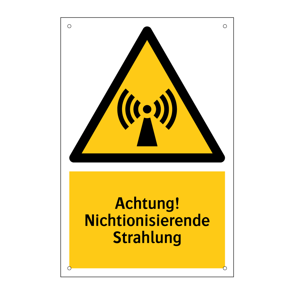 Achtung! Nichtionisierende Strahlung