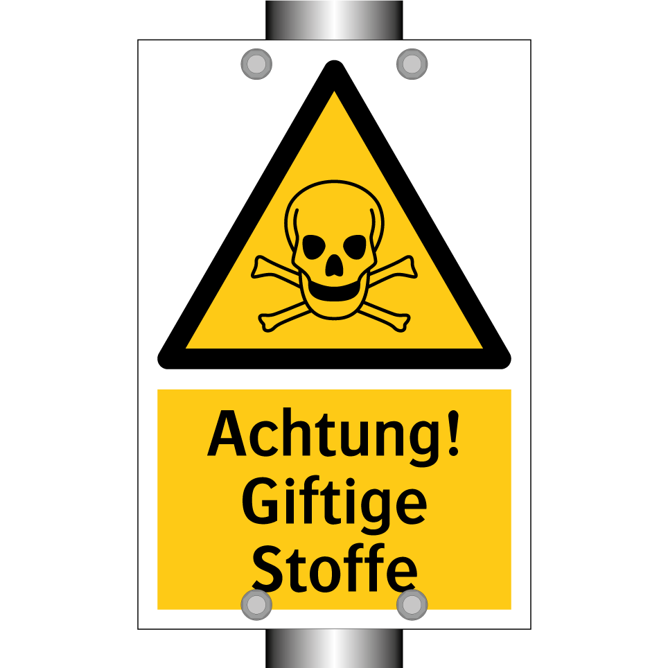 Achtung! Giftige Stoffe