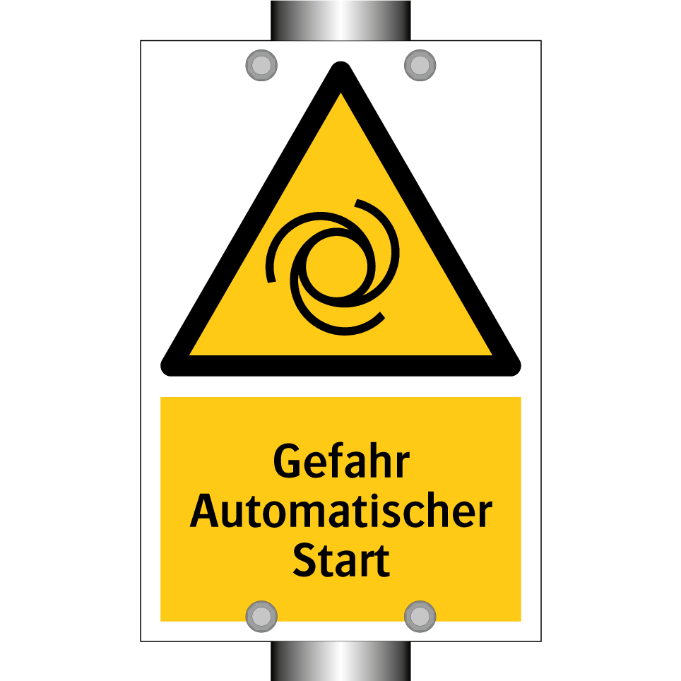 Gefahr Automatischer Start