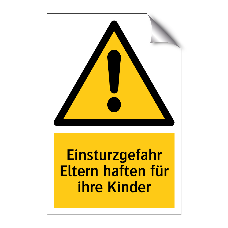 Einsturzgefahr Eltern haften für ihre Kinder