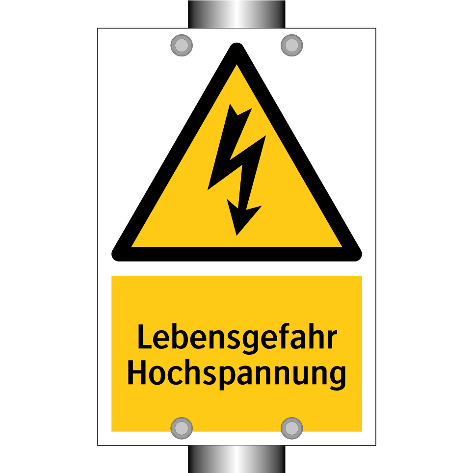 Lebensgefahr Hochspannung