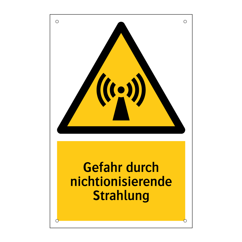 Gefahr durch nichtionisierende Strahlung