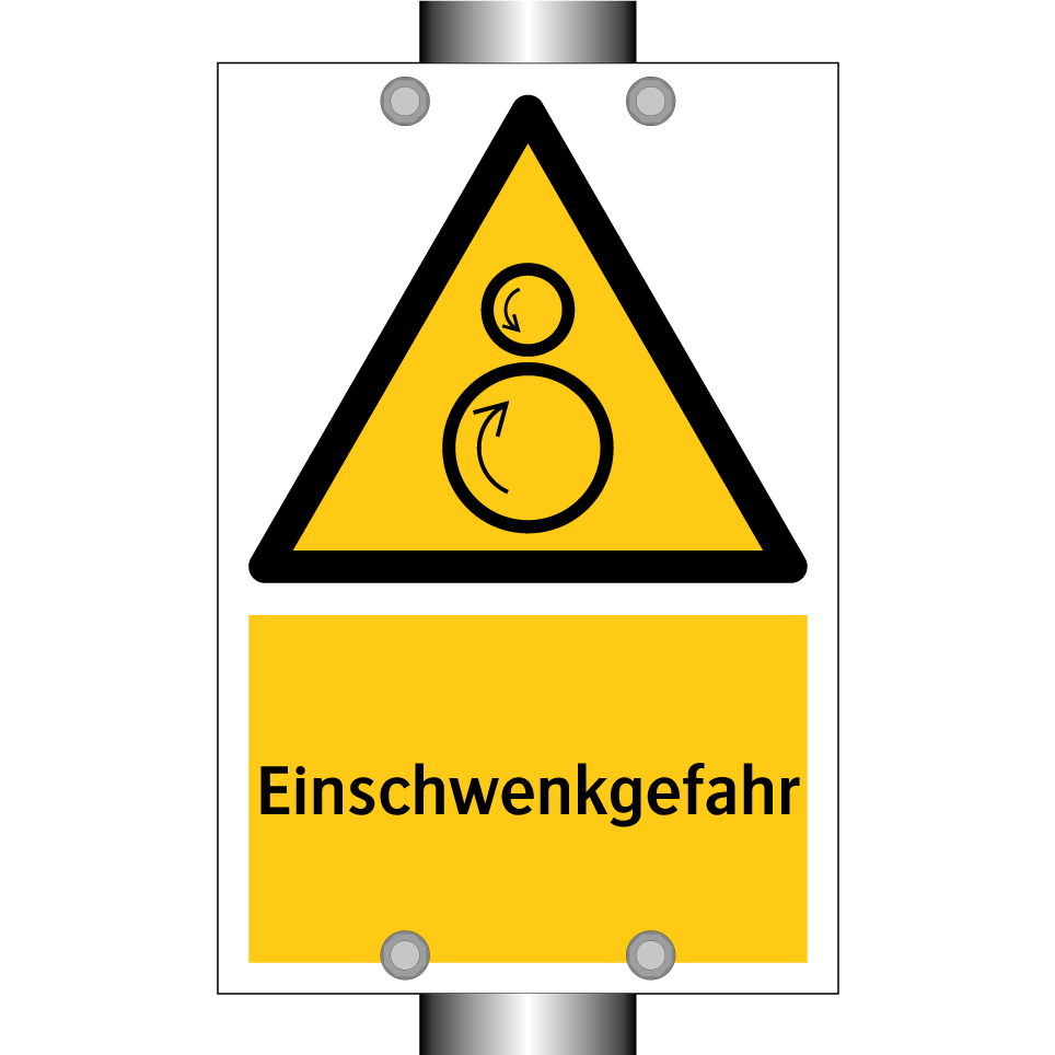 Einschwenkgefahr
