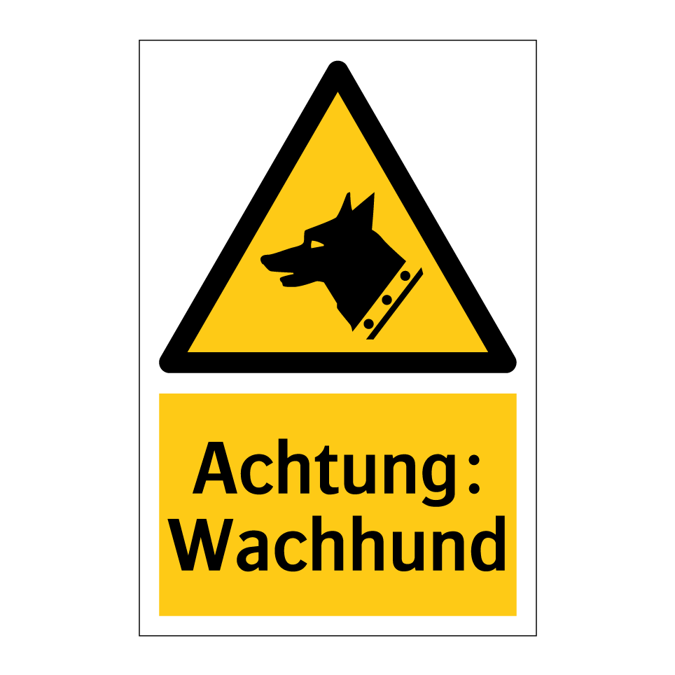 Achtung: Wachhund