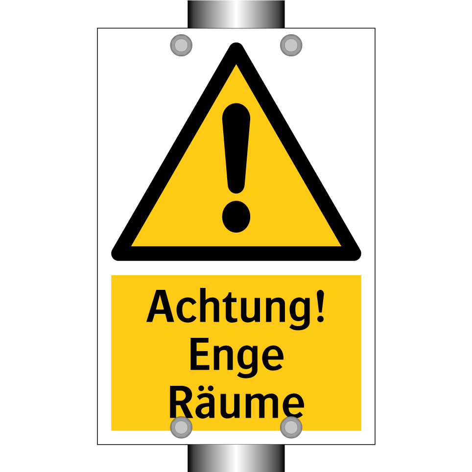 Achtung! Enge Räume