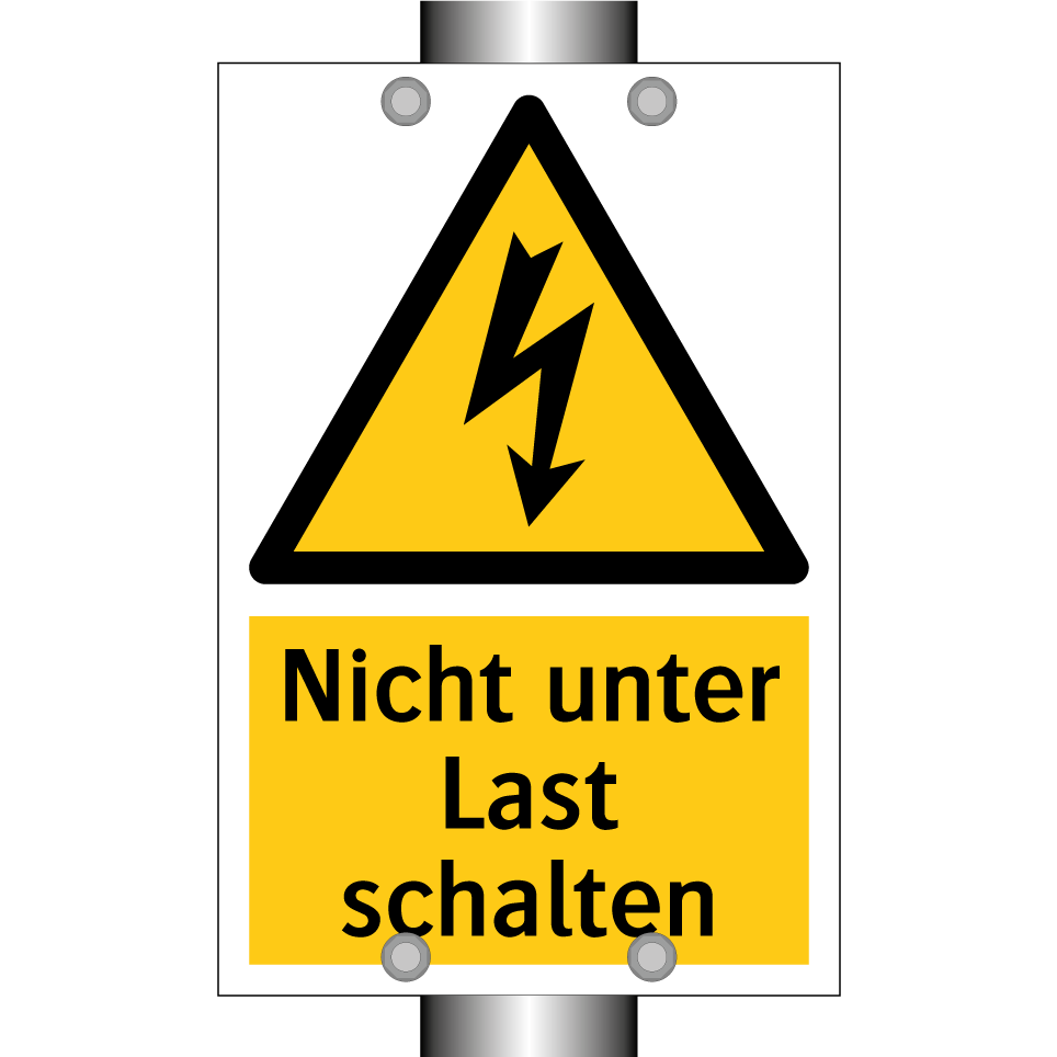 Nicht unter Last schalten