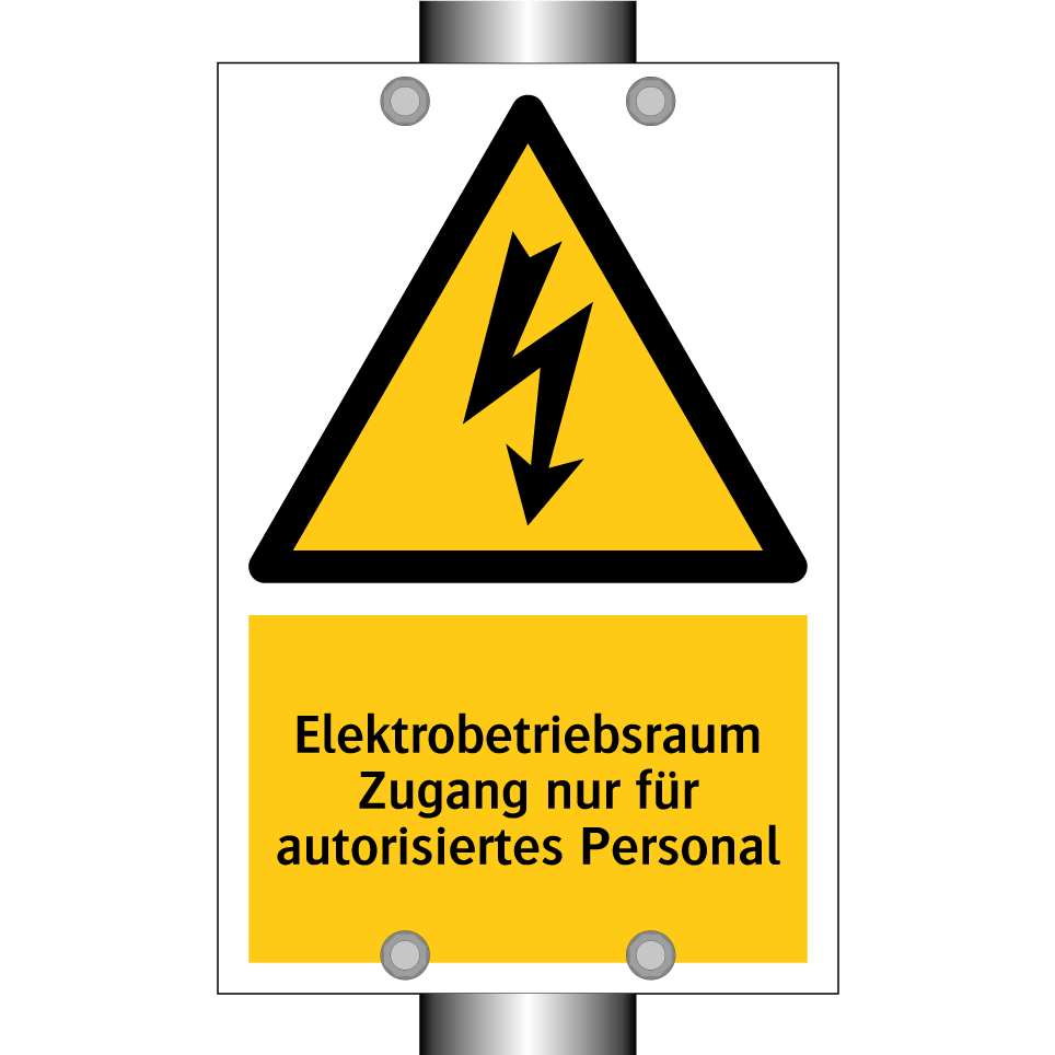 Elektrobetriebsraum Zugang nur für autorisiertes Personal