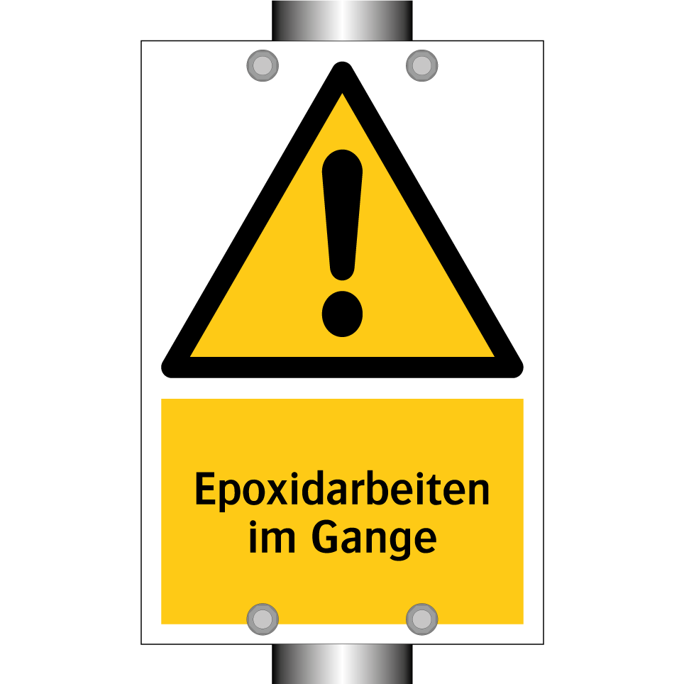 Epoxidarbeiten im Gange
