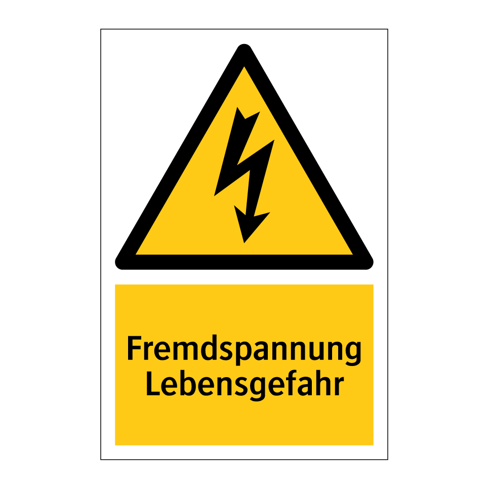 Fremdspannung Lebensgefahr