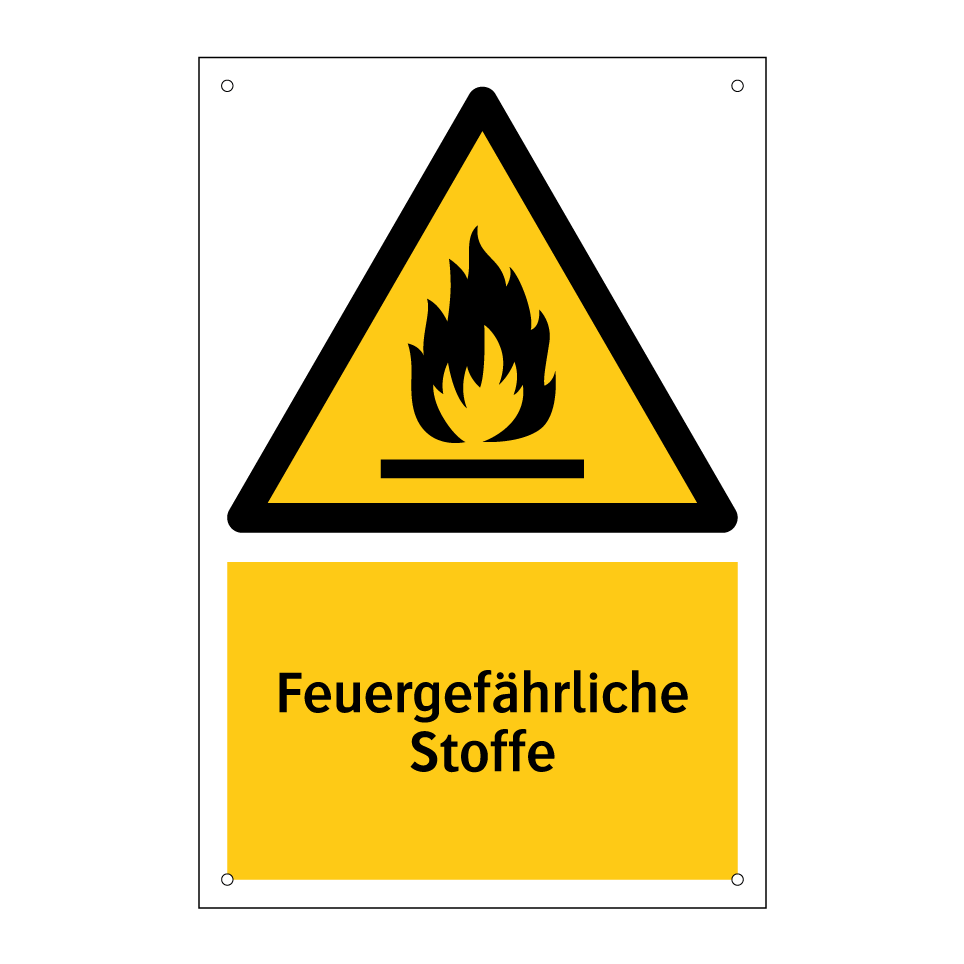 Feuergefährliche Stoffe