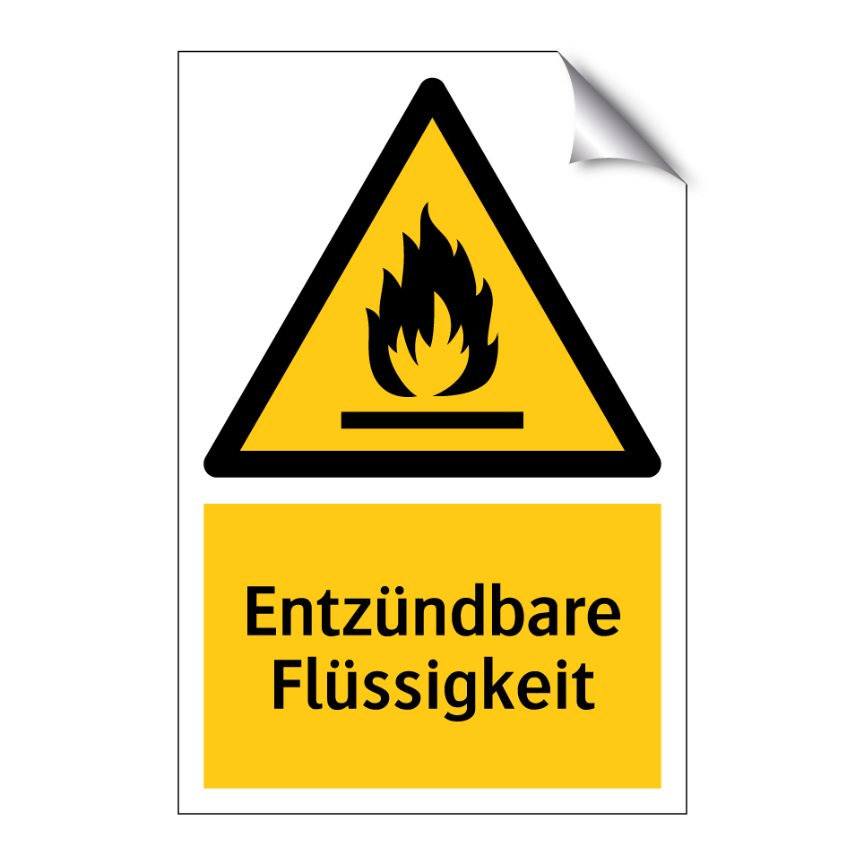 Entzündbare Flüssigkeit